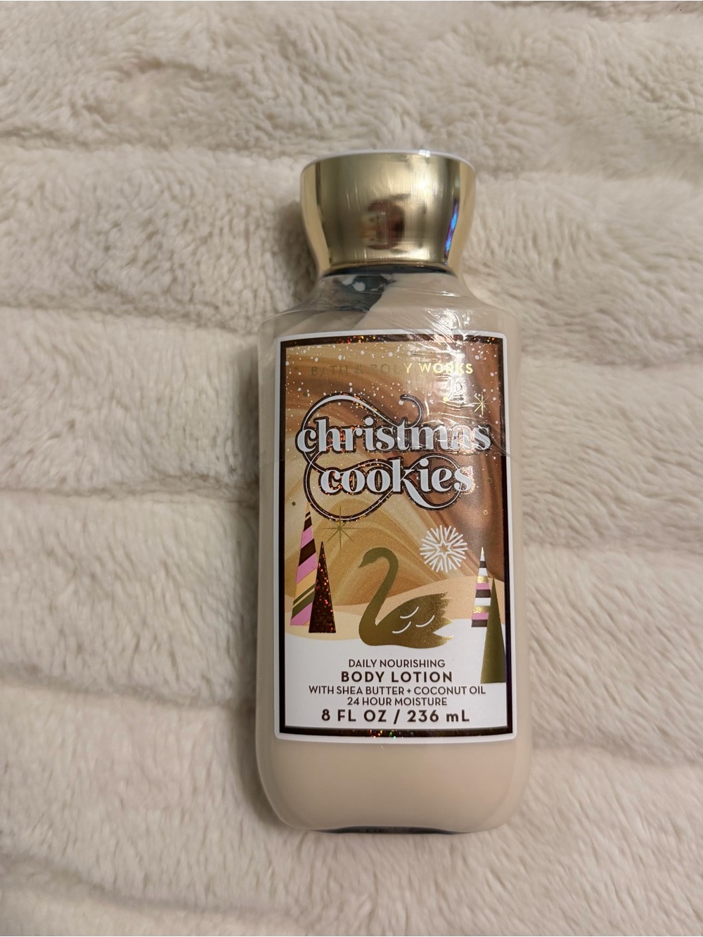 New Sealed Bath & Body Works Christmas Cookies 8 oz Lotion Rare Retired Scent